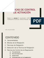 Técnicas Control Activacón-Revision