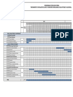 Cronograma Ejecución de Obra
