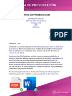 Carta de Presentacion