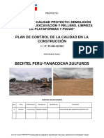 Plan Calidad Demolición