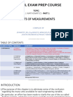 1.1 Units of Measurements