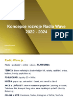 Koncepce rozvoje Radia Wave v letech 2022 až 2024