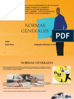 Normas Generales (Stephania Marchan)