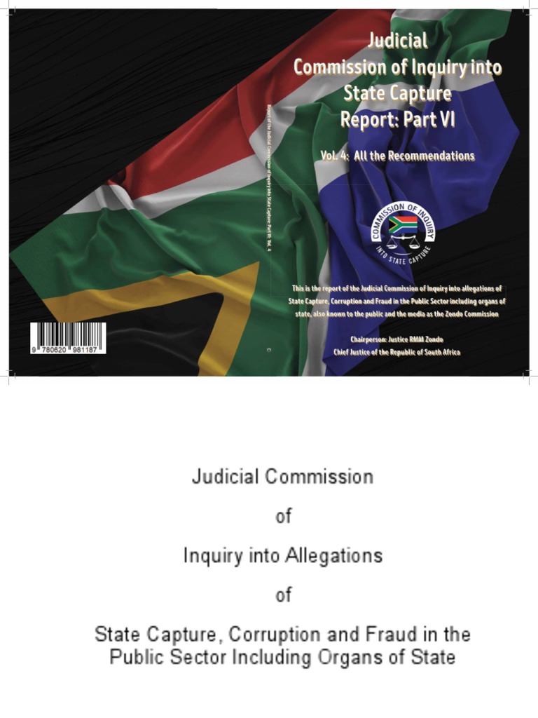Summary of State Capture Recommendations | PDF | Corruption | Government