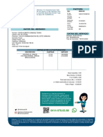 Factura de Hidrolara HENYELBERTH