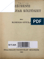 Kornis Gyula - Széchényi És A Magyar Költészet