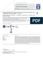 Energy Production From Steam Gasification Processes and Parameters That Contemplate in Biomass Gasifier - A Review