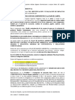 Observaciones Informe de Gestión Ambiental Huancabamba