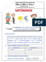 ANTÓNIMOS