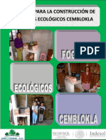 Manual para La Construcción de Fogones Ecológicos CEMBLOKA