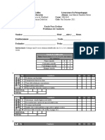 Escala de Calificación de Conducta