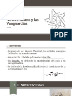 Tema 5. Novecentismo y Vanguardias