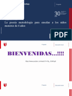 La poesía como estrategia para enseñar a niños menores de 6 años