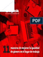 11 Maneras de Mejorar La Igualdad de Género en El Lugar de Trabajo