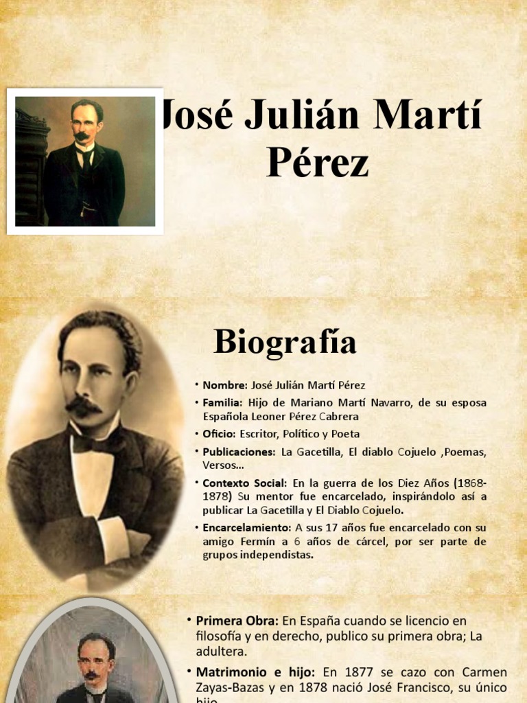 José Julián Martí Pérez | PDF