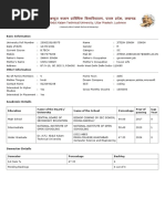 Basic Information: Academic Details