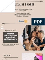 Efectos psicológicos confinamiento