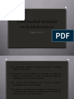 Enfermedad terminal y muerte en la adolescencia