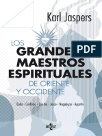 Jaspers Karl - Los Grandes Maestros 3spirituales de Oriente y Occidente