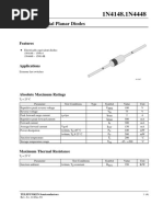 Silicon Epitaxial Planar Diodes: Features