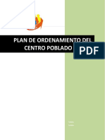 Plan de Ordenamiento del Centro Poblado El Raizal