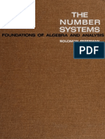 The Number Systems. Foundations of Algebra and Analysis - Solomon Feferman