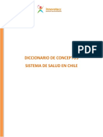 Diccionario de Conceptos Sistema de Salud Chile