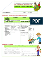 Sesión - Fecha Cívica-Valoramos El Día Del Campesino