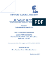 Instituto Cultural Helénico de Plumas Y de Papel: Decodificación Y Análisis de La Imagen Visual