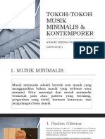 APRESIASI SENI - Tokoh Musik Minimalis & Kontemporer (Anggie Nasution)