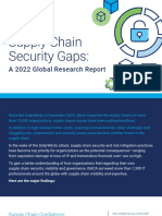 Supply Chain Security Gaps A 2022 Global Research Report - 202205