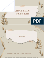 Presentasi Analisis Jabatan MSDM Sektor Publik - Ni Kadek Indah Widia Lestari - 82010599
