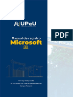 Manual Microsoft - Office 365