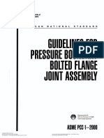 ASME PCC 1 Guidelines For Bolted Flanges