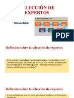 Selección de Expertos Metodo Delphi