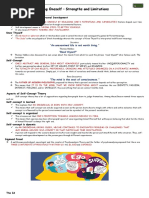 Week 1: Lesson 1: Knowing Oneself - Strengths and Limitations