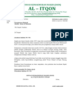 Surat Permohonan Menjadi Khotib PDF Free