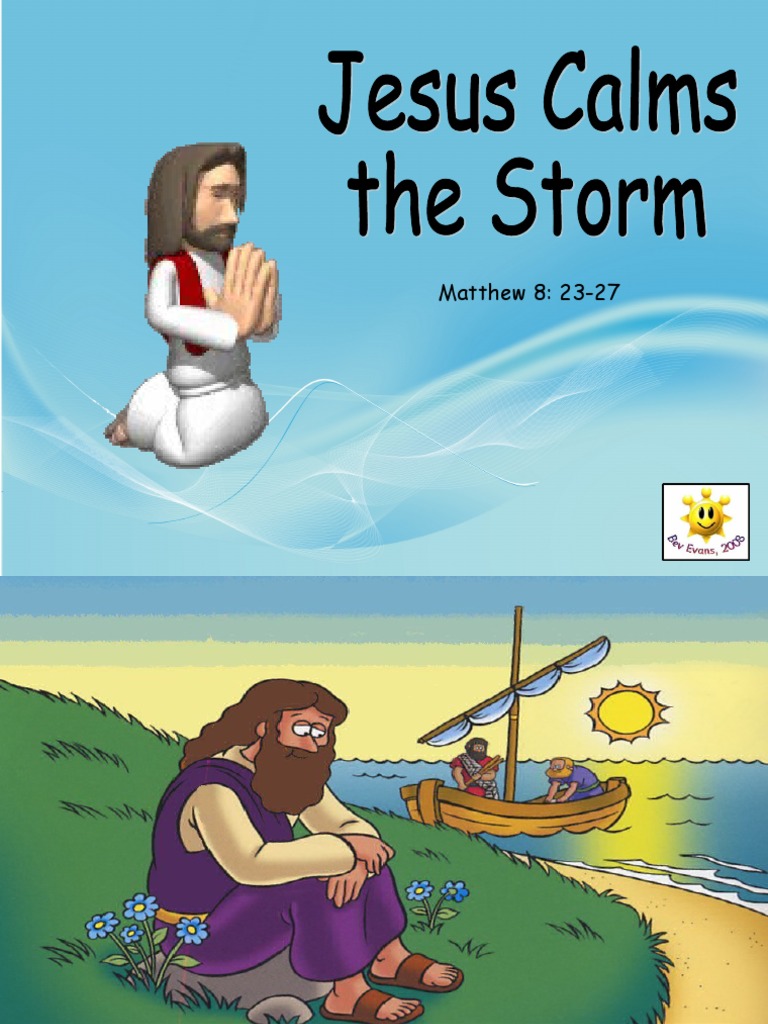 Jesus Calm The Storm Pdf
