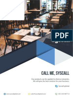 SYSCALL - Product System Manual - V4.1