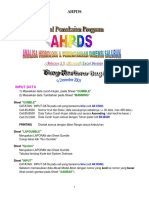 AHPDS (Analisis Hidrologi Dan Perencanaan Dimensi Saluran)