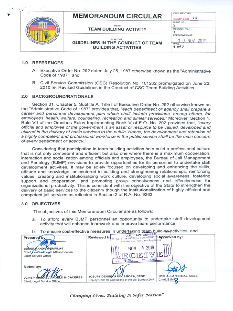 28-11.19.2019 Team Building Activity | PDF