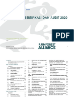 Peraturan Sertifikasi Dan Audit Rainforest Alliance