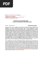 Minnesota Rule 220 Birth Certificate Affidavit | PDF | Affidavit ...