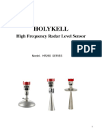 HR260 Series High Frequency Radar Level Gauge Instructions-Holykell