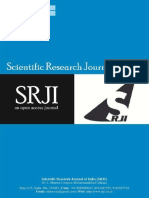 Full Journal SRJI Volume-1 Issue-3 Year-2012 Scientific Research Journal of India