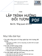 Bai 01 - Tong Quan Ve OOP