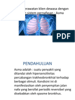 Asuhan Keperawatan Klien Dewasa Dengan Gangguan Sistem Pernafasan Asma