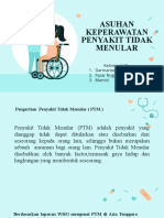 Asuhan Keperawatan Penyakit Tidak Menular: Kelompok VI 1. Darmanto 2. Fazar Nugroho 3. Martini