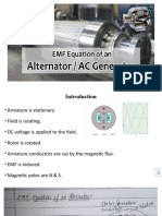 EMF Equation of an Alternator