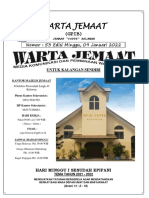 Warta Jemaat 09 Januari 2022 - 1